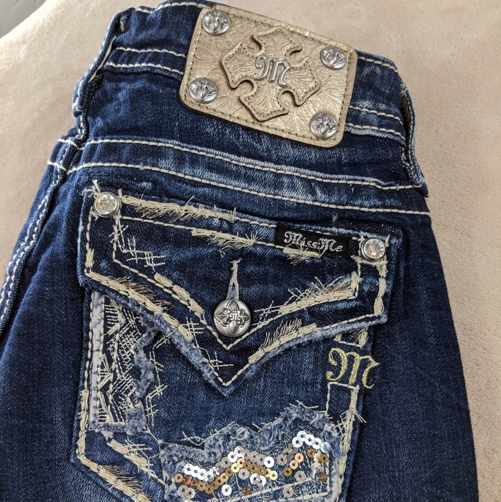 Miss Me Relaxed-Fit Bootcut Jean